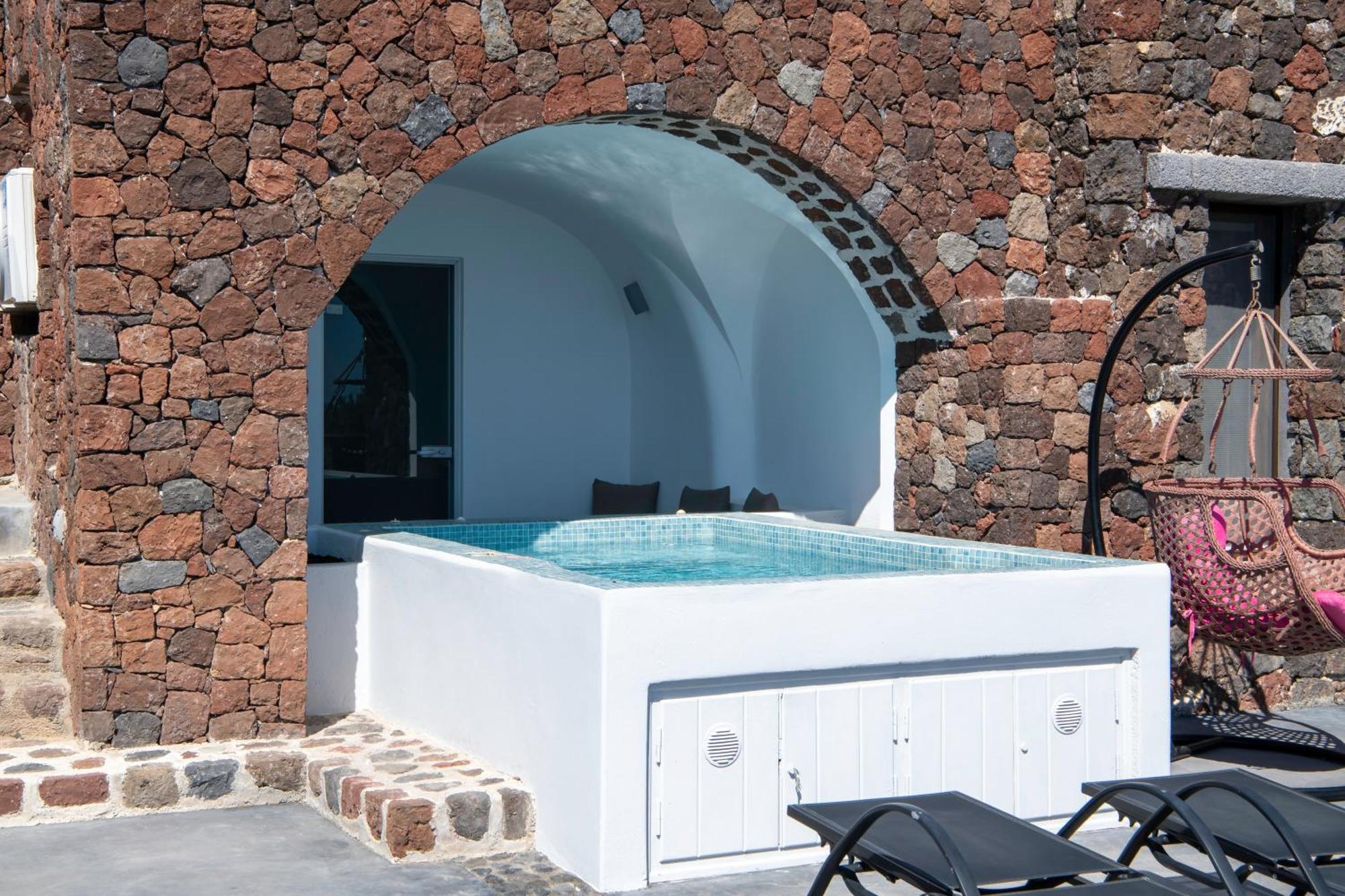 Luxe Efis Home Sea View 4 Villas & 4 Prive Jacuzzi Imerovigli  Exterior photo